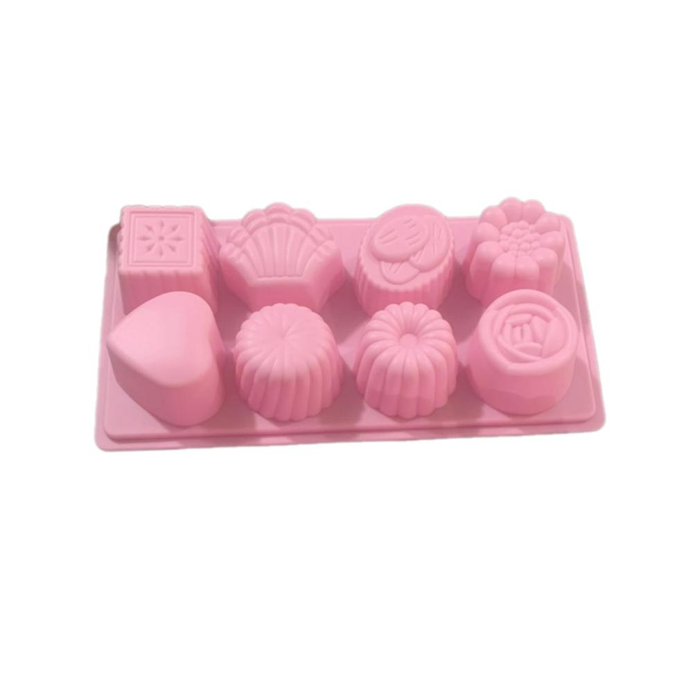 Backen mit Liebe 3 Motivbackformen für perfekte Kreationen – Lebensmittelqualität Silikon für Fondant Kuchen und mehr! Backspaß garantiert