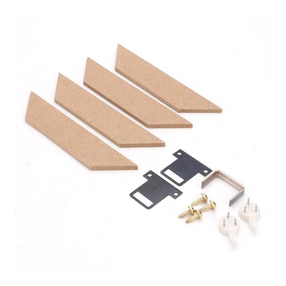 Hochwertiges Zubehör Holzrahmen Leinwand Keilrahmen Set für DIY Kunstwerke - Ideal für Leinwandmalerei Diamantzeichnung und mehr - Rahmen Kit inklusive (40 x 50 cm