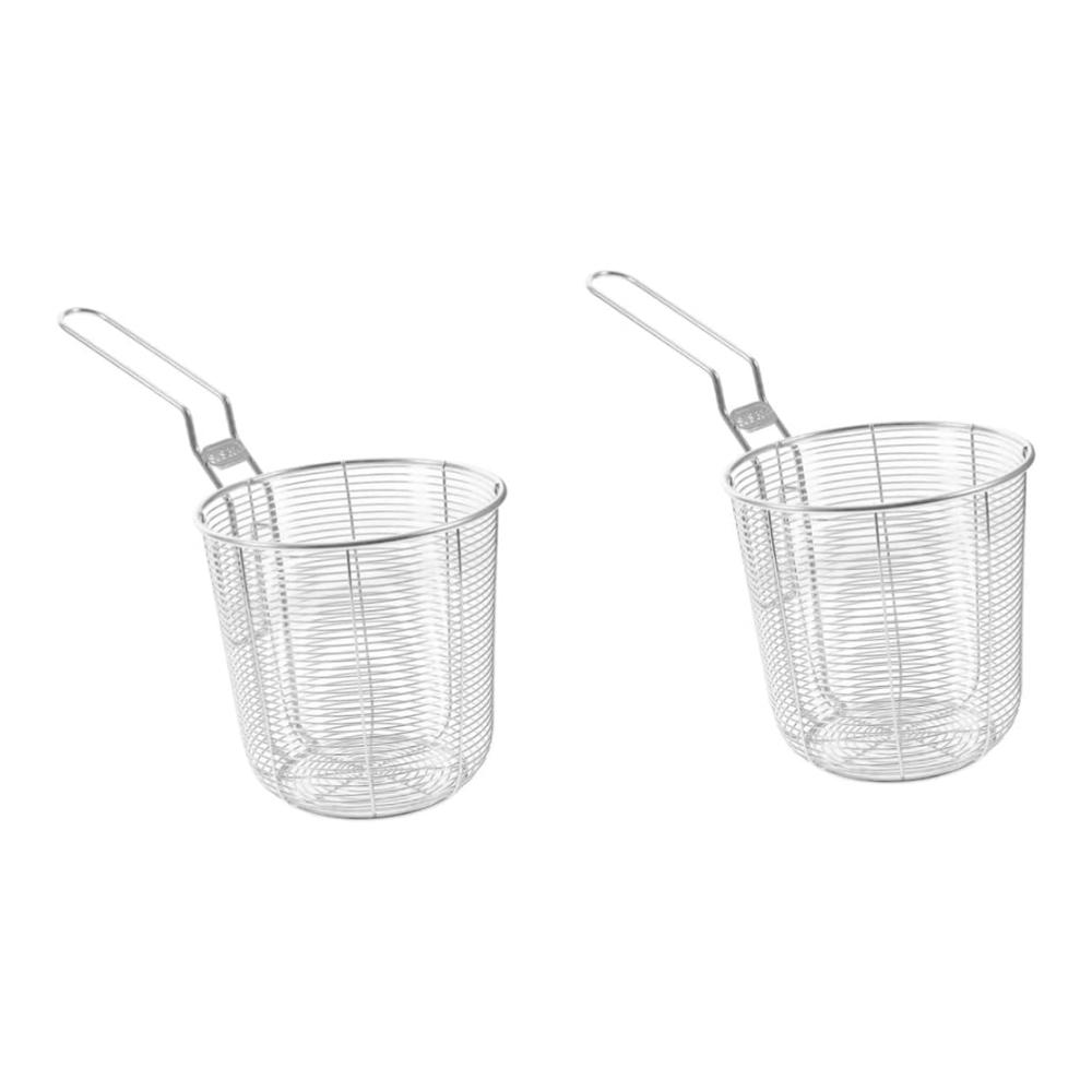 Premium Edelstahl Sieb Set - 2 Stück Hot Pot & Spitzsieb | Robuste Haushaltssiebe für Küche | Silberfarbenes Sieb-Set inklusive praktischer Haushaltsschaufel | Vielseitige Küchenhelfer