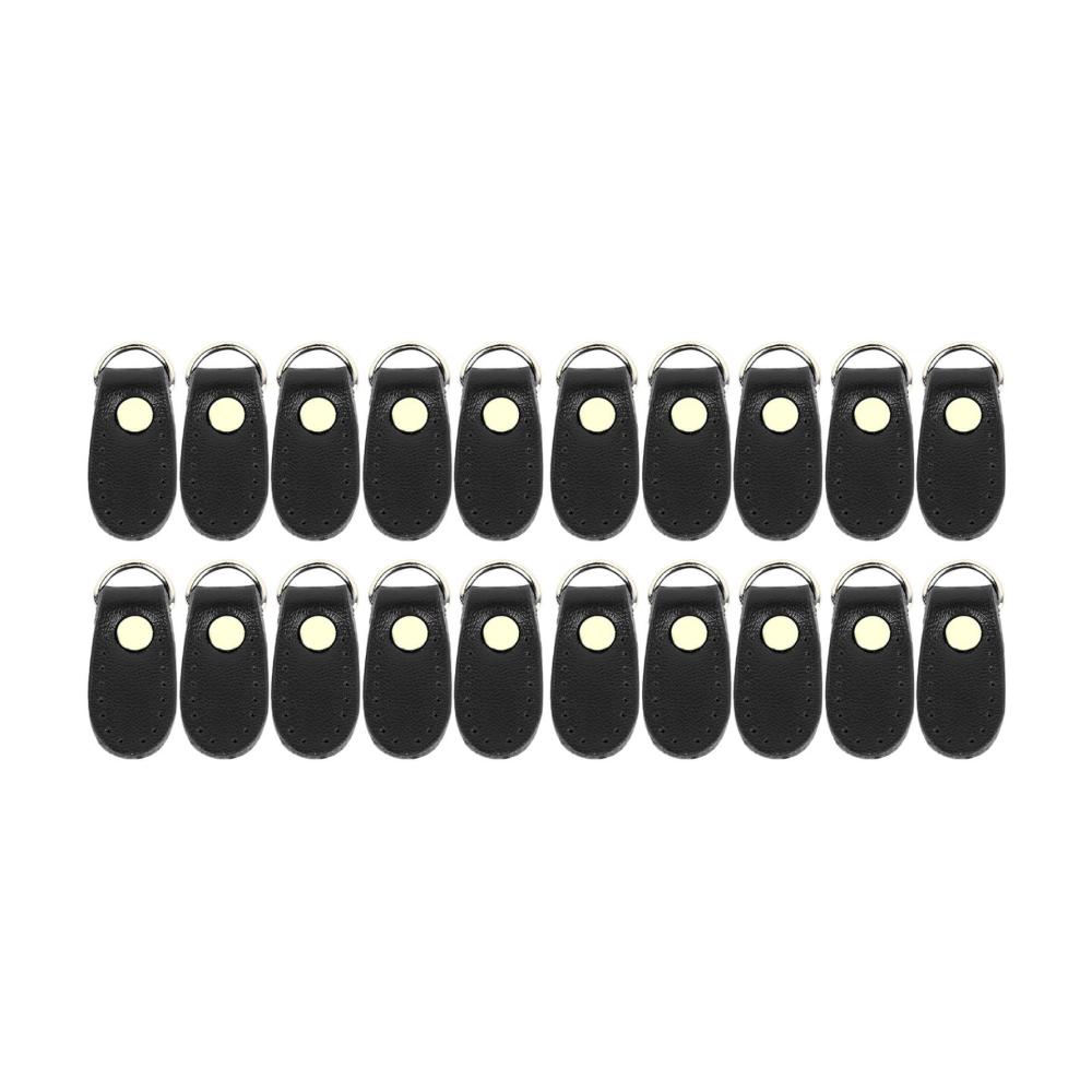 Effektiver Klebstoffentferner für Leder-D-Ringe | 20 Stück DIY-Handtaschen-Zubehör | Entfernt mühelos Kleberückstände | Für perfekte Lederprojekte und Handtaschenherstellung | Präzises Arbeiten ohne Beschädigung (Schwarz