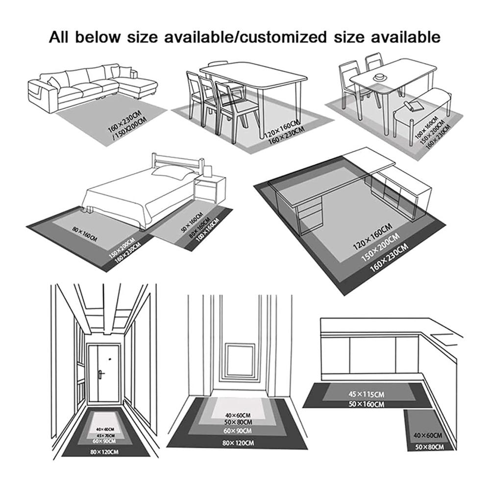 3D Optische Täuschung Läufer Teppich Hängebrücke | Trendiger Flur Eingangsbereich Läufer Teppich | Rutschfester waschbarer Küchenläufer | Weiche Badezimmer-Fußmatten | Ideal neben dem Bett | Attraktives Design | E 23.5x39.5in