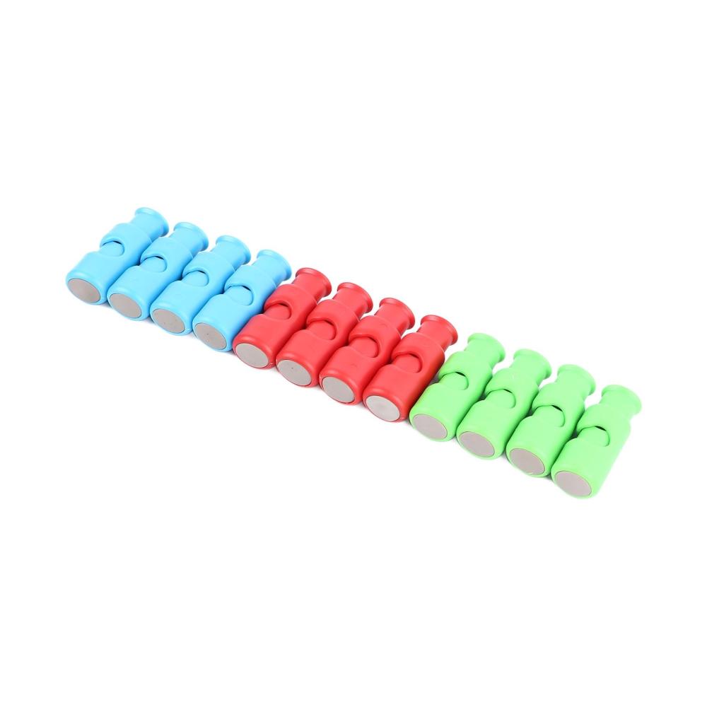12 Stück Vorratsdosen-Sets | Frische & Ordnung bewahren | Brotbeutel-Clips aus stabilem ABS-Kunststoff | 3 Farben | Einfache Handhabung für Küche Haushalt & unterwegs