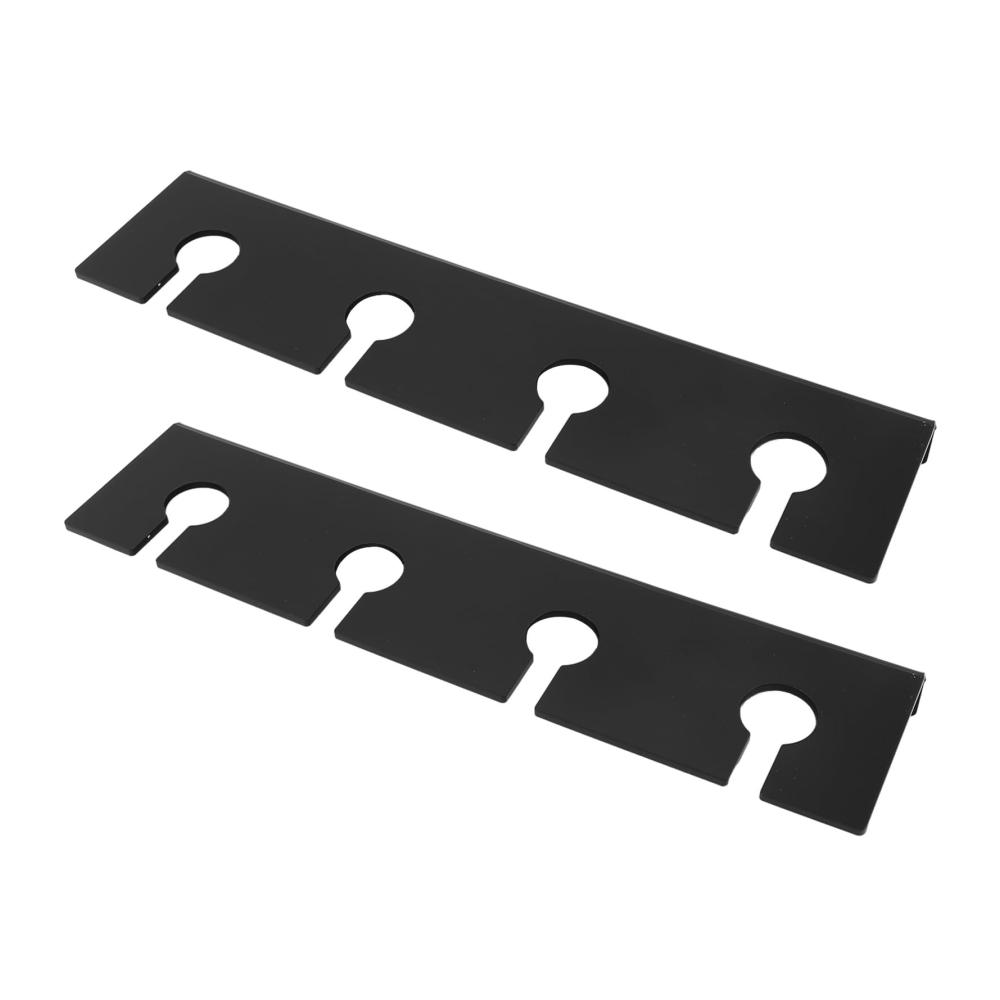 Stilvoller Weinglashalter 2er Set - Platzsparendes Hängeregal für Stielgläser - Langlebig und elegant