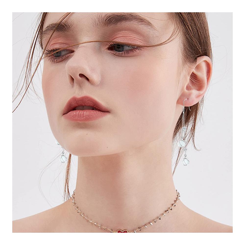 100er Set Ohrhaken & Stopfen für DIY-Schmuck Transparente Kunststoff Ohrringhaken mit Schlaufen & Ohrstopfen - Ideal für Eigenkreationen & Bastelfans