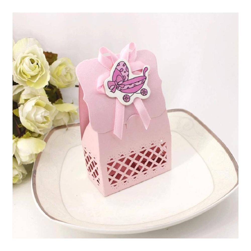 Stanzbögen Candy Box Metall Stanzformen Schablone für DIY Scrapbooking Album Dekor & Handwerk - Perfekt für Stempel Papier & Kartenprägung - Sil