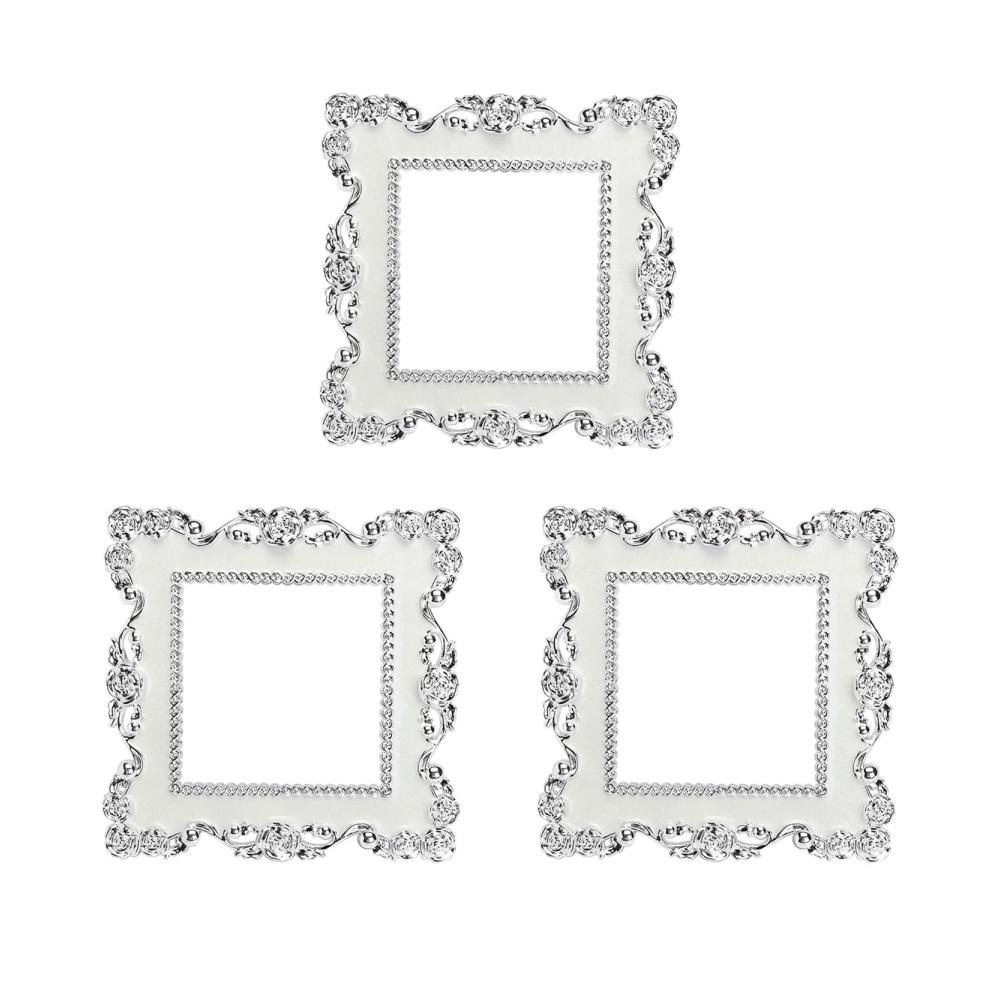 Premium Lichtschalter Aufkleber Set - 3er Pack Kunststoff Einfassung Aufkleber - Stilvolle Dekoration für Lichtschalter und Steckdosen - Einfache Wandverzierung mit Lichtschalter Aufklebern