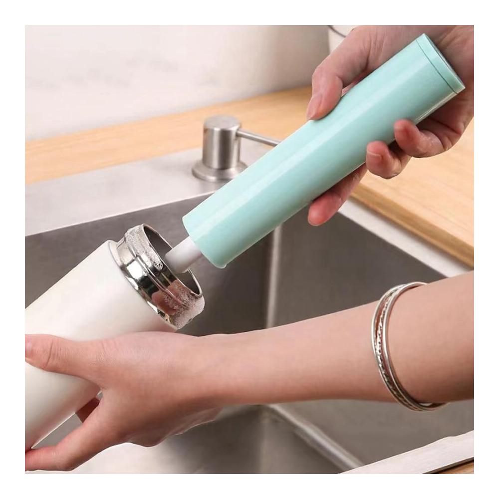 Hochwertige Elektrische Reinigungsbürste für Küche | Handheld Pinselreiniger mit Schwammkopf | Multifunktionale Reinigungsgadgets für Zuhause | Effektive Reinigung in Sekunden