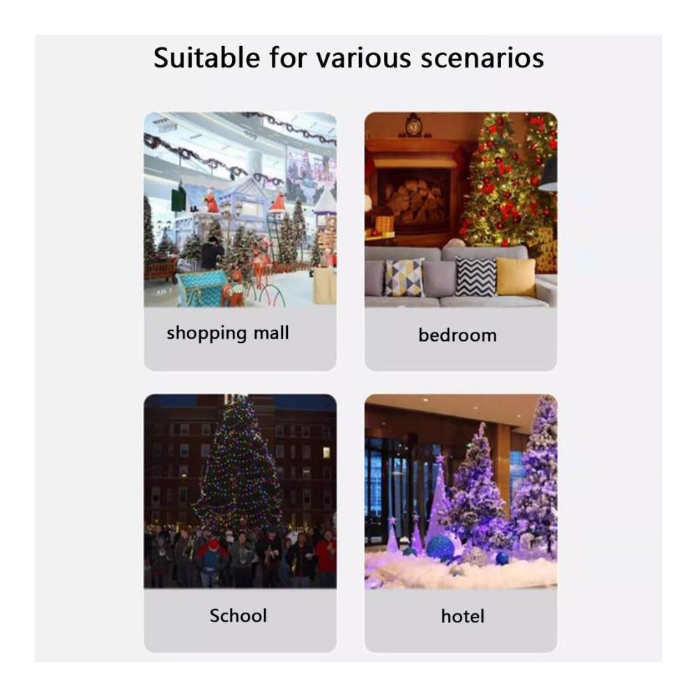 Erleuchten Sie Ihr Zuhause mit unserem luxuriösen gelben künstlichen Weihnachtsbaum - 150 cm bis 240 cm. Perfekte Verschneite Heimdekoration