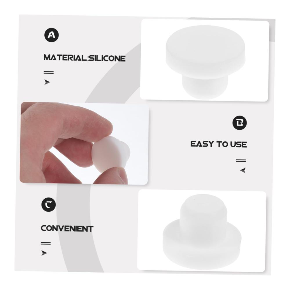 Premium Salz- & Pfefferstreuerset mit Dressing- & Gewürzspender | 10 Stück Silikonstopfen für Flaschen Shaker und Reagenzgläser | Solide Verschlüsse in Schwarz für maximale Frische und Stil