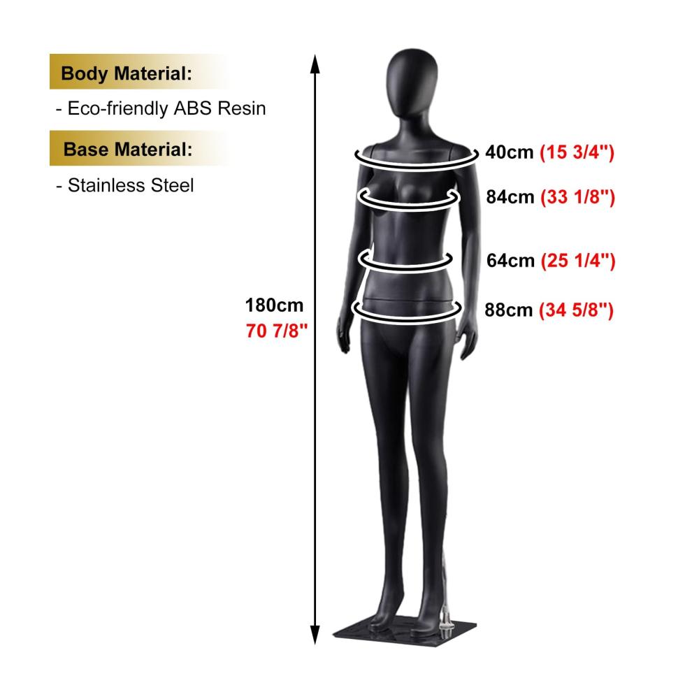 Entdecken Sie Eleganz mit Gliederpuppen Hochwertiges Mannequin in Schwarz 71 Höhe ideale Kleidungsform für Hochzeitskleider und zeremonielle Gewänder. Perfekt für Modekleidung Einzelhandelsdisplay und stilvolle Präsentationen. Vollständiges Mannequin mit Ständer für maximale Attraktivität