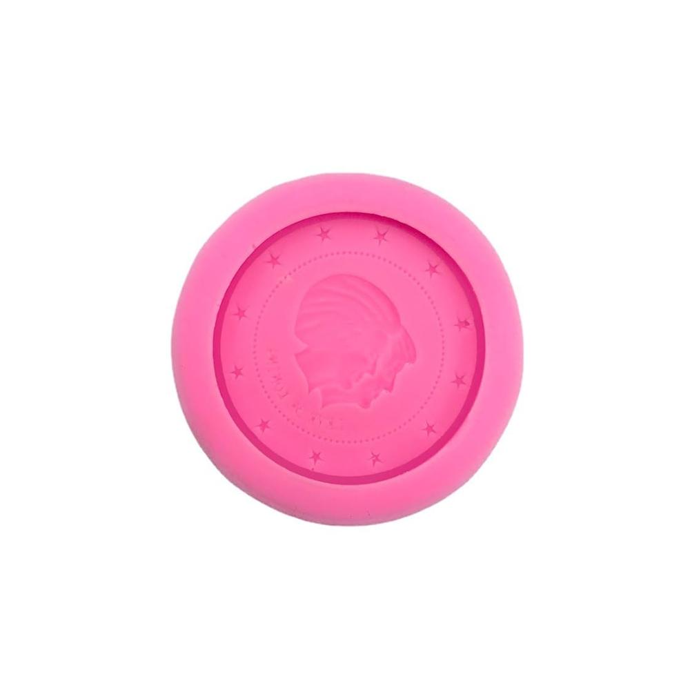 Schokoladenformen Set | Silikon Fondant Formen für Torten Schokolade Gips | Münzformen Backkleber-Tropfen | 6-teiliges Backformen-Set für kreative Dekorationen | Backen & Basteln neu definiert! 🍫🎂