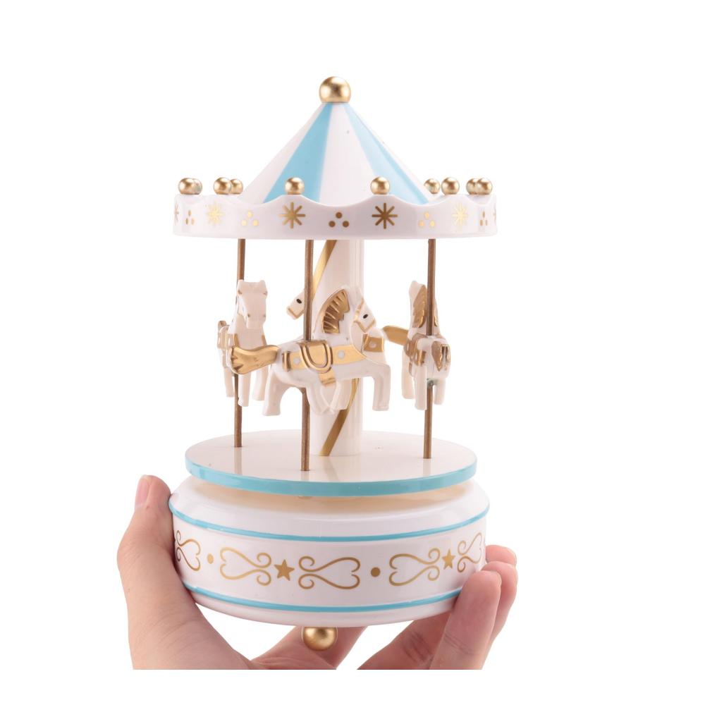 Klassische Spieluhr - Musikbox mit drehbarer Basis für Kinderzimmerdekoration - Ideales Geschenk für Jungen und Mädchen