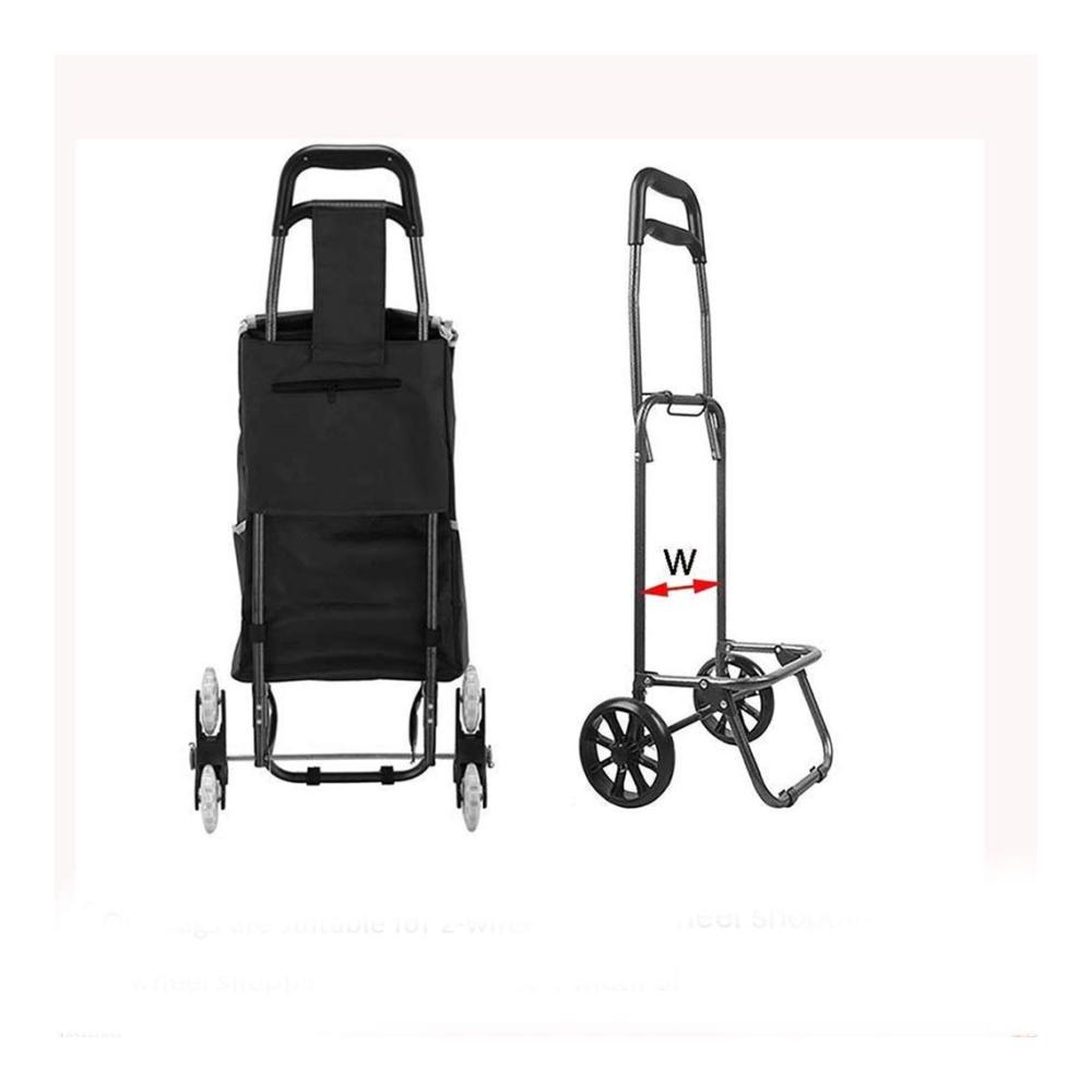 36L Premium Einkaufstrolley Ersatzbeutel aus Oxford-Gewebe - Wasserdichte Aufbewahrungstasche Robust & Langlebig 32x20x68cm Ideal für Shopping & Mehr