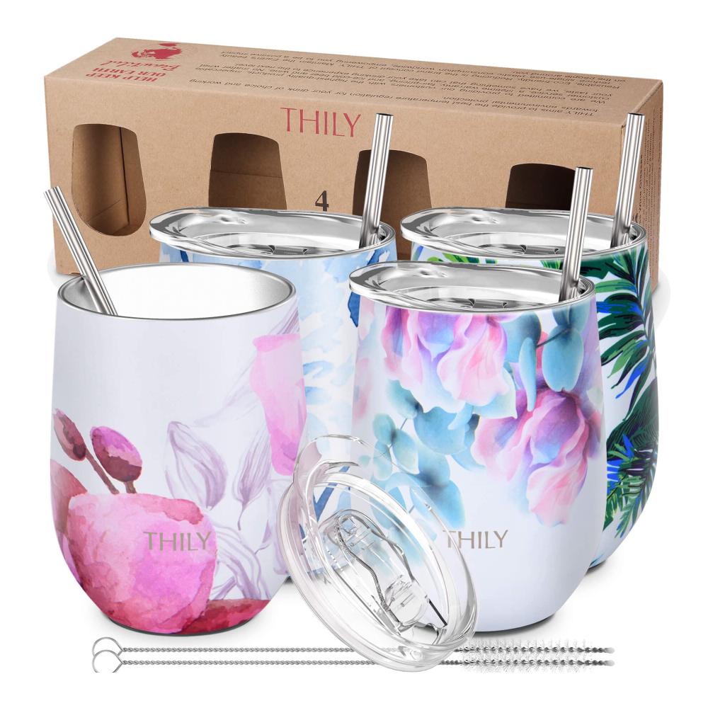 Whiskeygläser Set aus Glas 4er Pack mit stilvollem Design für Genussmomente - Klarer Kristallglasbecher 10 oz für Scotch Bourbon Cocktails - Perfekt für Zuhause Bar und Geschen