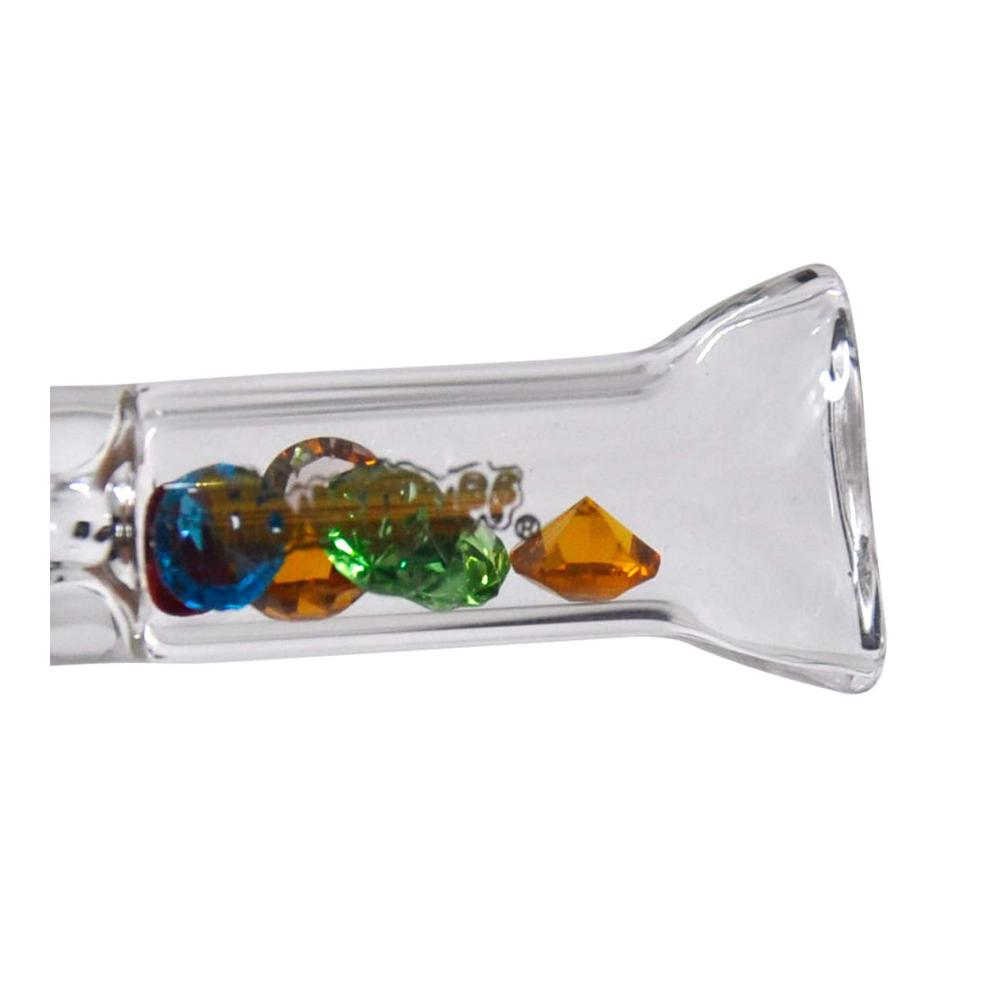 Zigarrenzubehör Deluxe H-ENY 10er Pack Diamantglas Zigaretten Filterspitzen - Wiederverwendbare Glaswalzkipps Filter für ultimativen Genuss - Einfache Reinigung - Farba