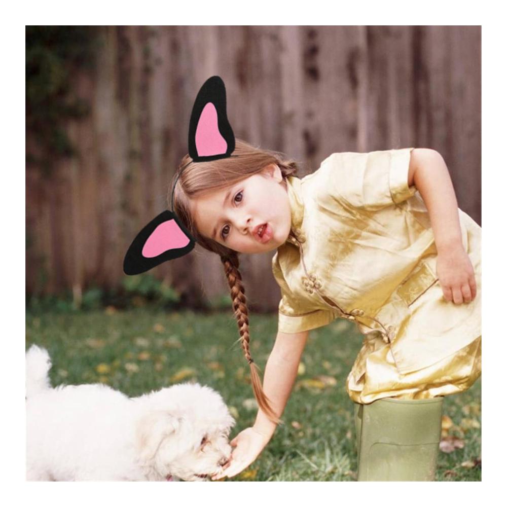 12 Stück Lustige Tierohren Stirnband Set - Zierschmuck Haarbänder für Elefant Kaninchen Löwenohren - Kostüm Party Dekoration - Attraktive Accessoires für jeden Anlass