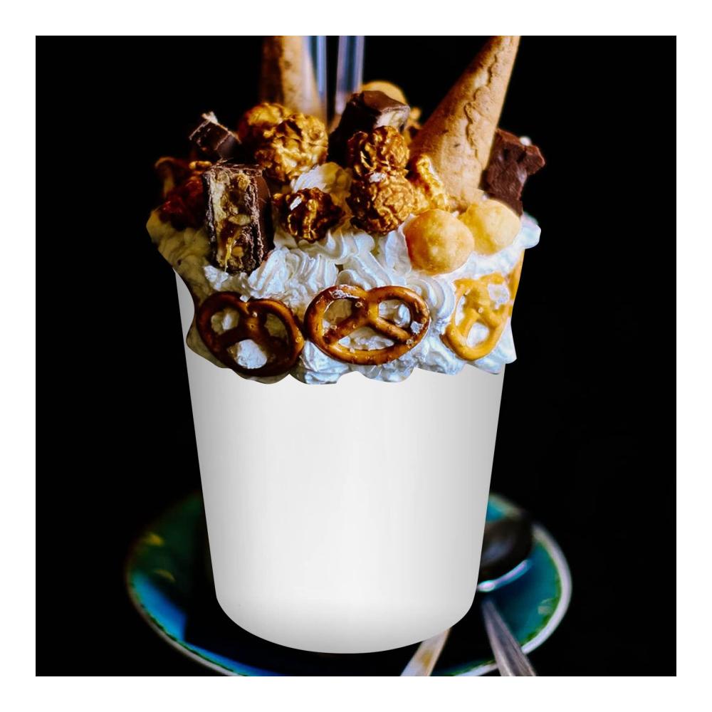 4er Set Vorratsdosen für Speiseeis | Mit Deckel für Frische | Praktische Eiscreme Aufbewahrungsbehälter | Ideal für selbstgemachtes Eis und Meal Prep | Groß und klein | BPA