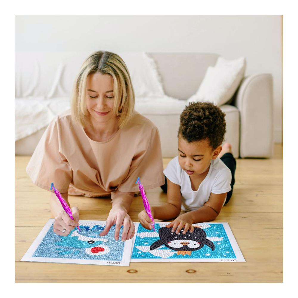 Entfesseln Sie Ihre Kreativität mit hochwertigem Werkzeug & Zubehör! papasgix 5D Diamond Painting Set Metall-Drill-Stifte für perfekte Diamantgemälde. Inklusive 45° abgewinkelten Ersatzköpfen für präzise Details. Ein Muss für Kunstliebhaber