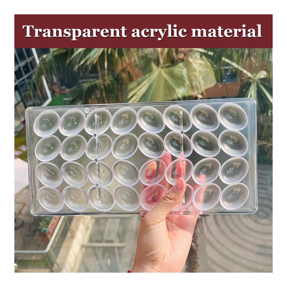 Entdecken Sie die Vielfalt Hochwertiges Schokoladenformen-Set aus transparentem Polycarbonat für Pralinen Eiswürfel Süßigkeiten und mehr. Backen Sie mit Stil und Liebe – Das ultimative Backzubehör für unvergessliche Momente! Ideal für Valentinstagsgeschenke