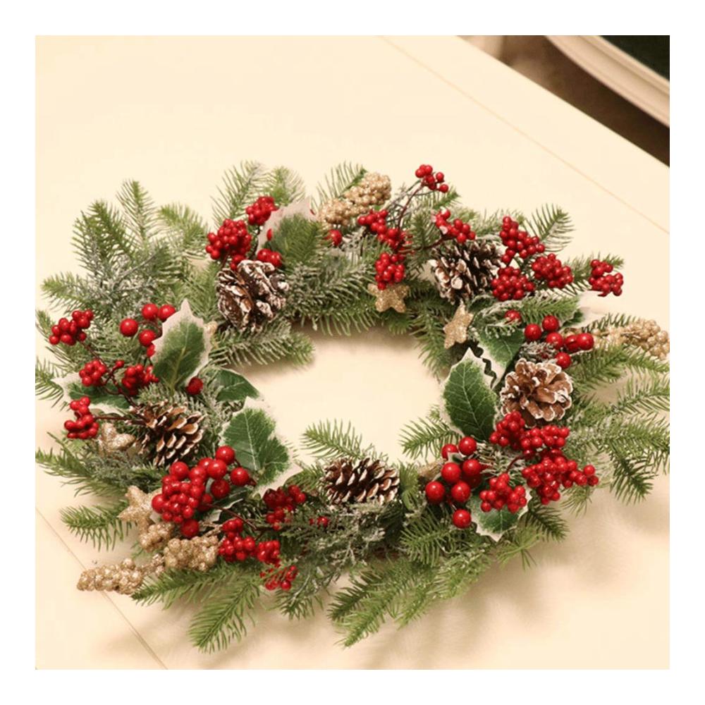Snowflake Pine Cone 48cm