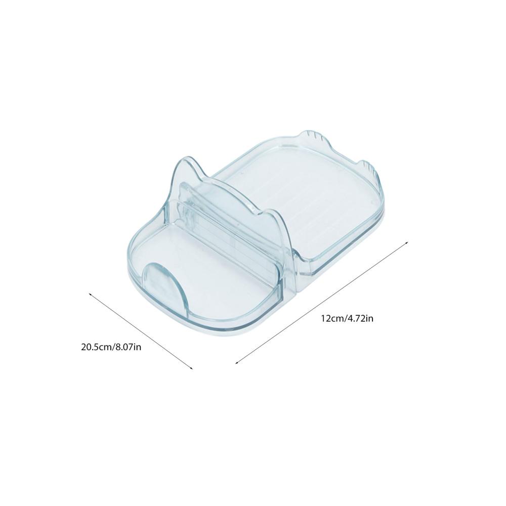 Organisieren Sie Ihre Küche mühelos! 3-teiliger Kunststoff-Desktop-Topfdeckelhalter für platzsparende Aufbewahrung. Abtropfbarer Topfdeckelständer für stressfreies Kochen