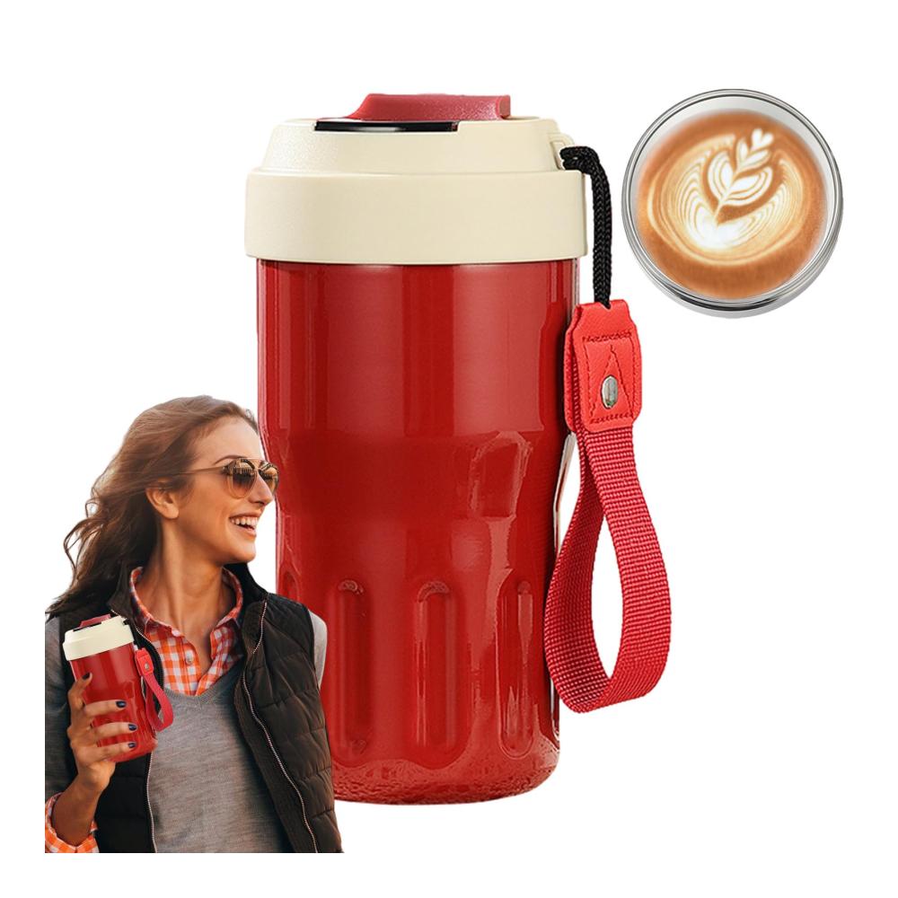 Intelligente Thermosflasche - 500 ml Digitalanzeige Isolierte Wasserflasche mit dichtem Verschluss für Reisen Zuhause Wandern Ausflug - Moderner Thermobecher Freizeitzubehör - Hält Getränke perfekt temperiert