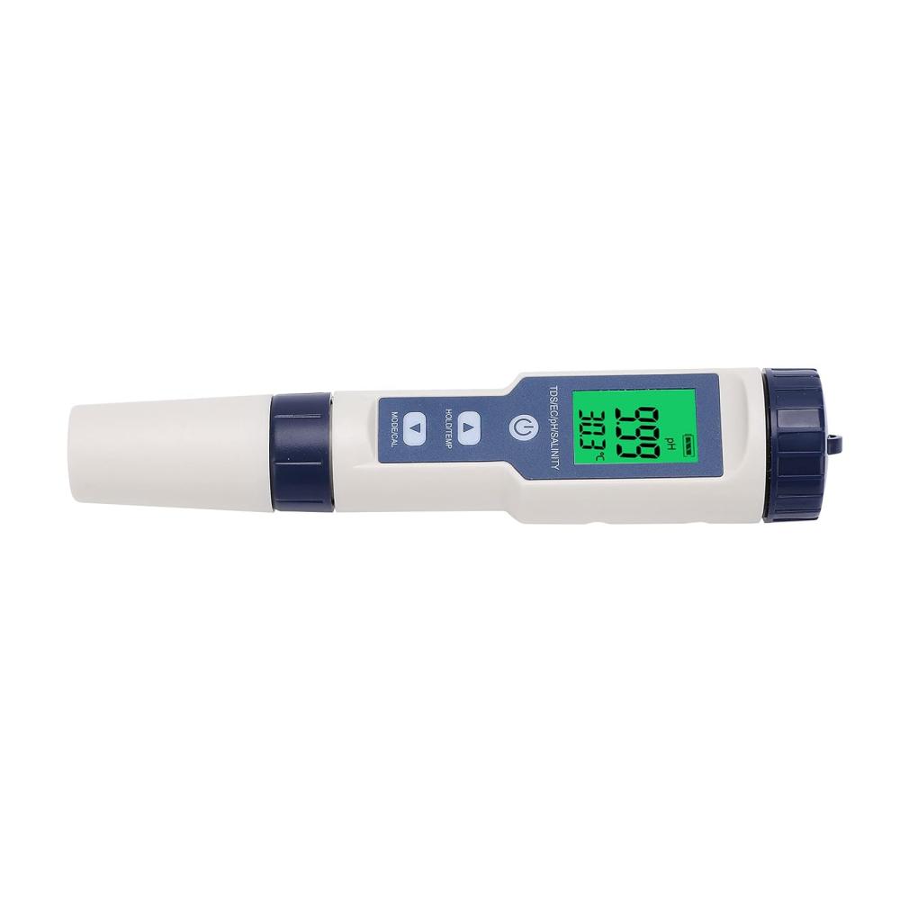 Entdecke die Vielseitigkeit Marker & Filzstifte mit EZ‑9909SP 5-in-1 Wasserqualitätsprüfstift! Analysiere PH TDS EC Salzgehalt & Temperatur mühelos. Wasserdicht staubdicht & automatische Erkennung für präzise Ergebnisse