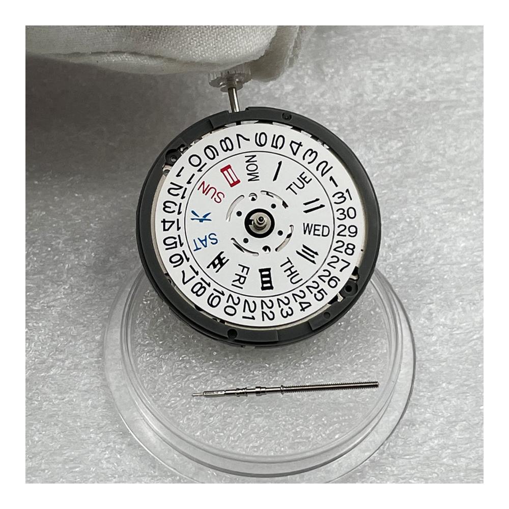 Entdecken Sie Präzision mit dem NH36 Uhrwerk | 24 Juwelen Krone bei 3 & 8 Uhr | Mechanische Uhr Ersatzbewegung für Diver MOD Sub | Schwarzes Datum Weiße Schrift | Upgrade für Ihre Zeitmessung