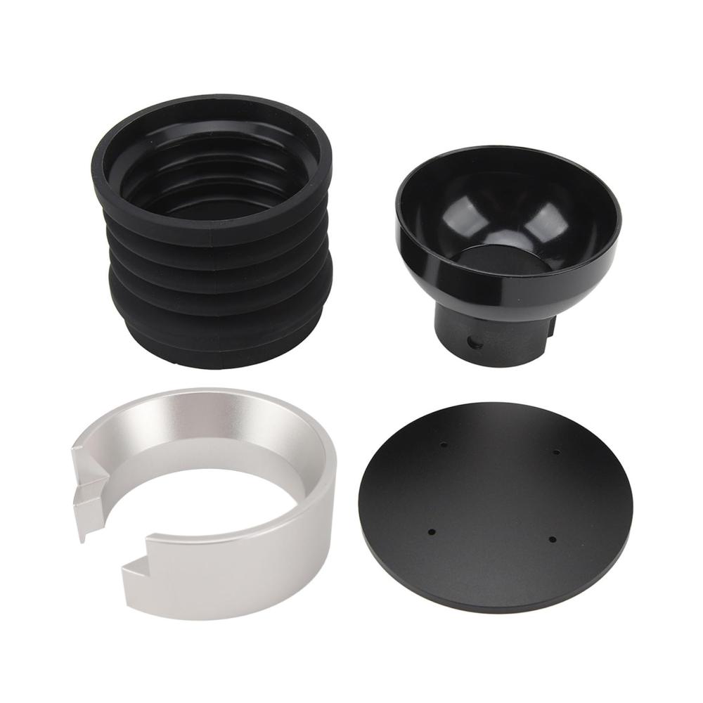 Hochwertige Manuelle Kaffeemühle | Silikonbehälter | Effizienter 58-mm-Edelstahlring | Bohnenbehälter | 2-in-1-Funktion
