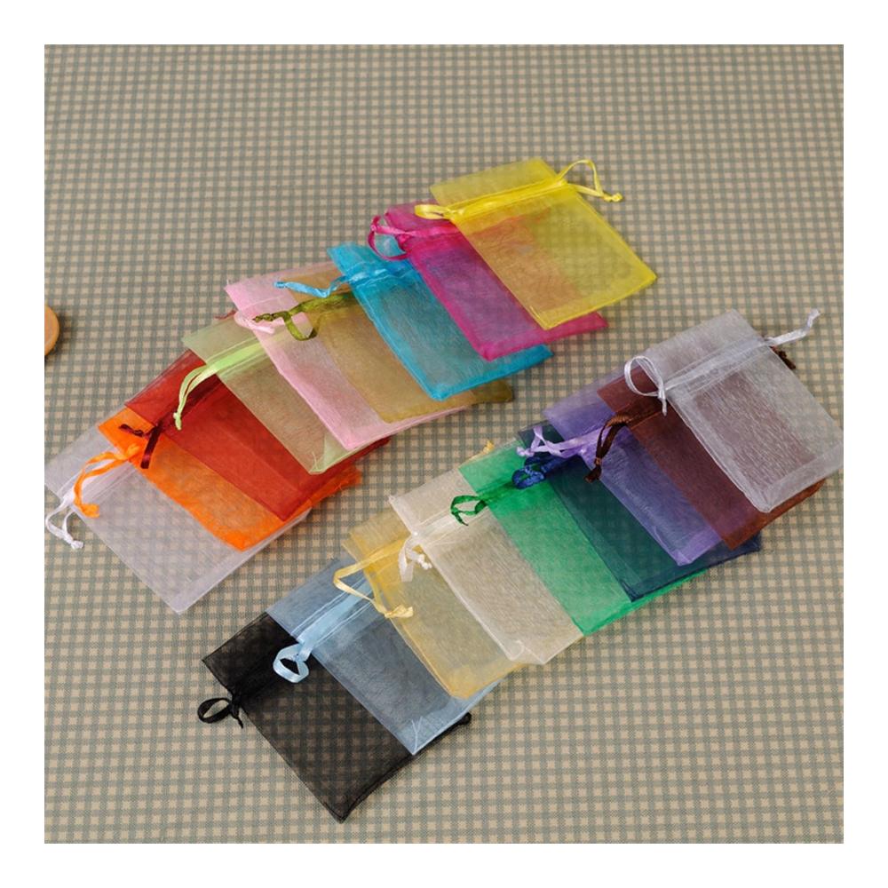 Exquisite Gastgeschenke 50 Stück Süßigkeiten-Geschenkboxen & Organza-Beutel für Hochzeiten und Partys - Ideale Goodie-Verpackung für jeden Anlass