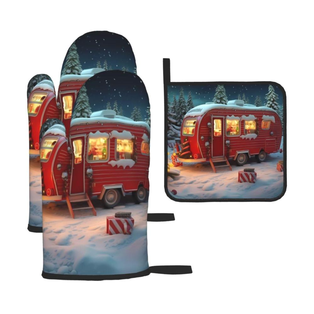 Weihnachten Red Camper