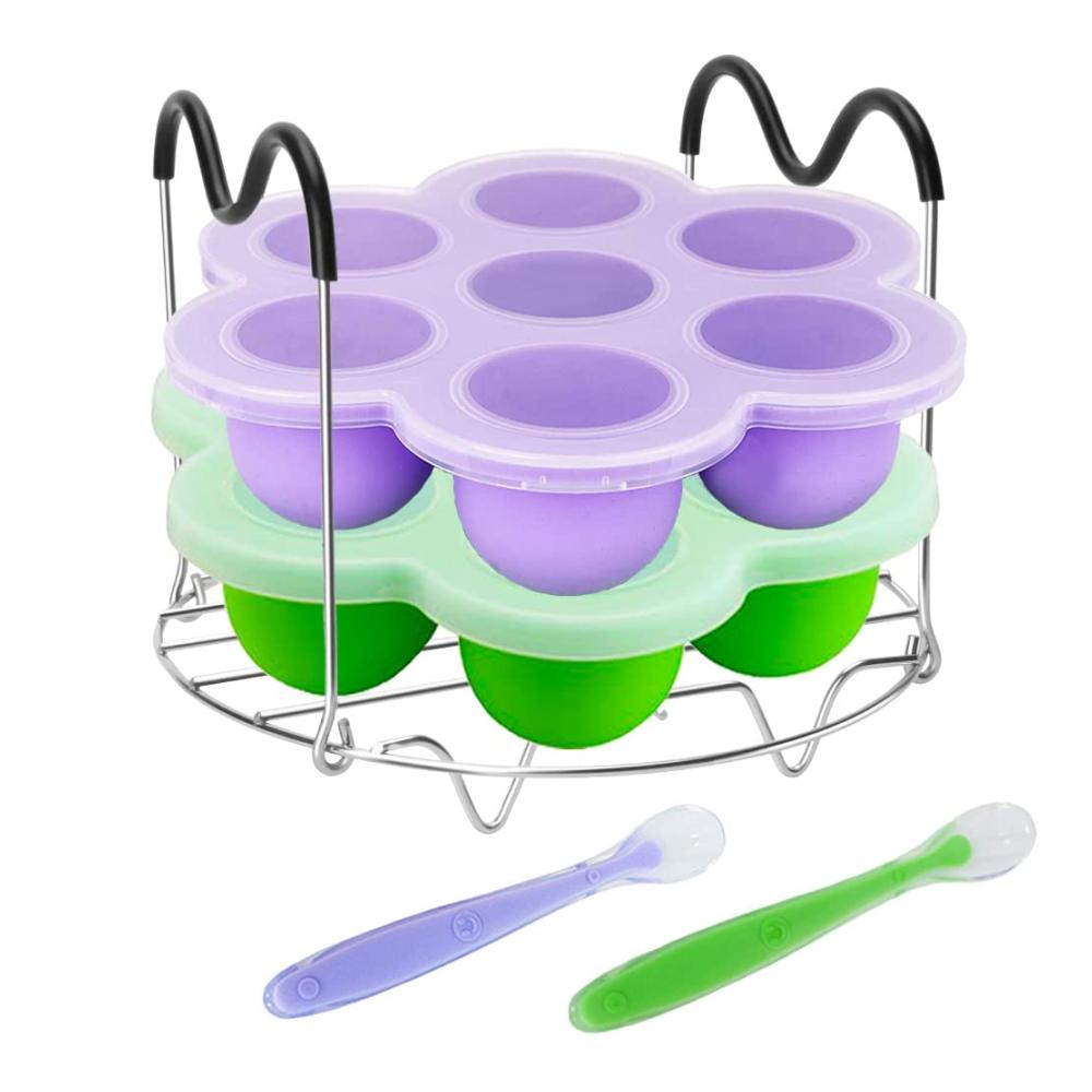 Violett und Grün