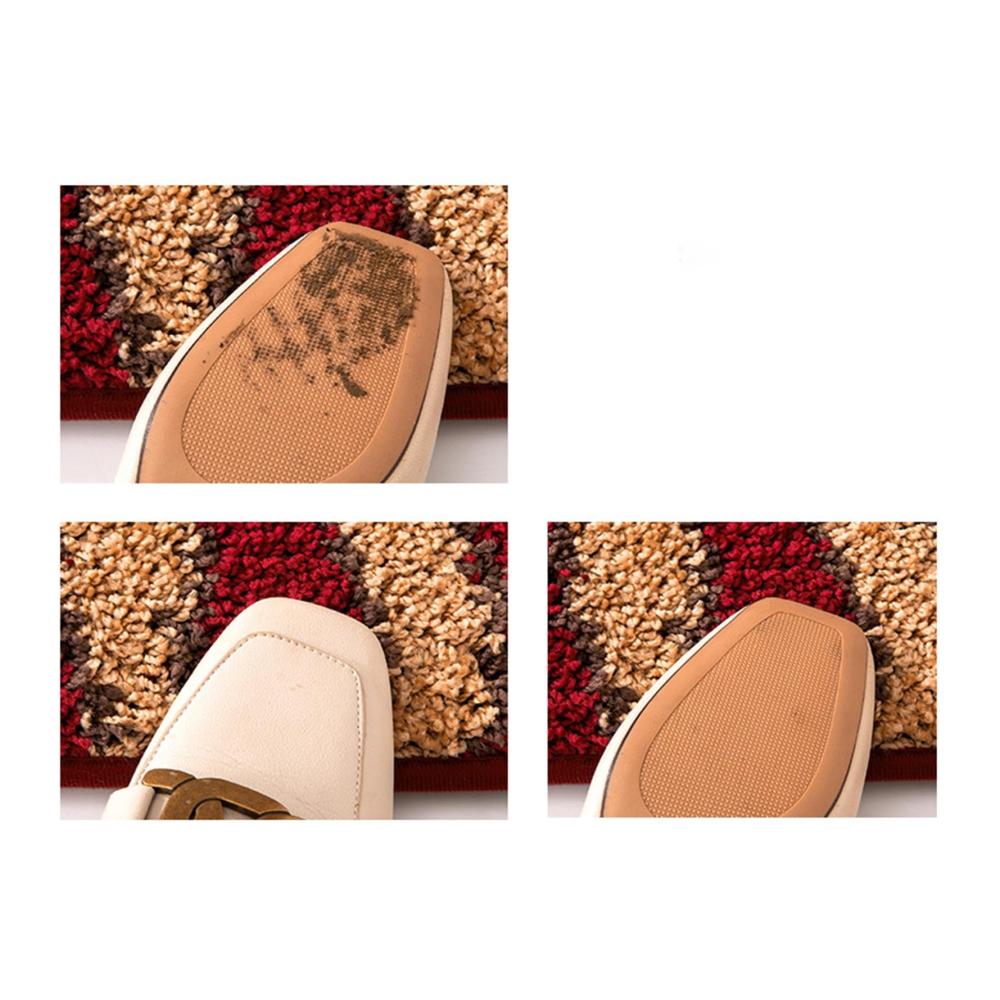 Erleben Sie Sauberkeit pur! Fußmatte Schmutzfangmatte waschbar mit rutschfester Rückseite für Eingang & Haustür - Stilvolle Sauberlaufmatte 60x90cm - Effektiver Schmutzfänger für jeden Eingangsbereich