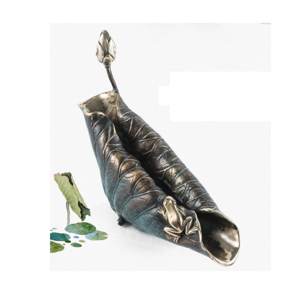 Aschenbecher aus Messing mit Vintage-Kupfer-Ornament - Attraktiver Duftumkehrer für Zuhause und Büro - Innen- und Außenbereich - Raucherfreundlicher Aschehalter - Stilvolles Wohnaccessoire (Farbe A