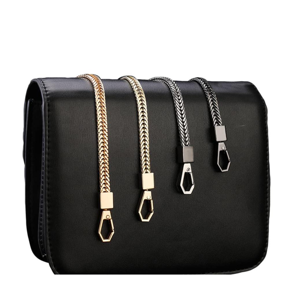 Edle Metalltaschenkette 100cm – Stilvolle Schultergurt-Kette für Damenbrieftaschen Umhängetaschen & Handtaschen – Perfekte Ergänzung für DIY-Taschenprojekte