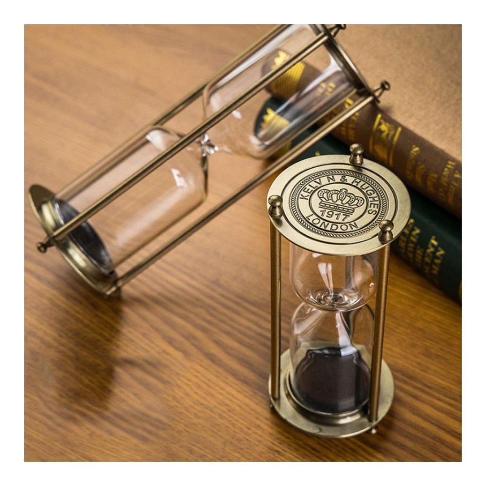 Eieruhren Sanduhr-Timer Retro Metall Heimdekoration Glas Zubehör Geschenke Ornament Kochen Küchentimer Küchenaccessoire