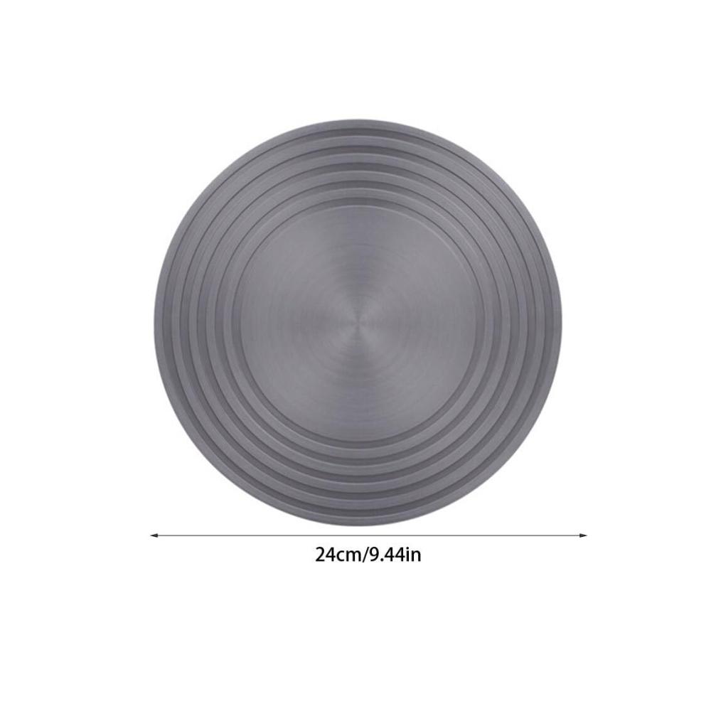 Erstklassige Crepe-Pfannen Aluminium-Wärmeverteiler für gleichmäßige Erwärmung auf Gasherdplatten - Langlebig & effizient für perfekte Crepes - Metall Wärmeleitungsplatte für optimale Wärmeleitung