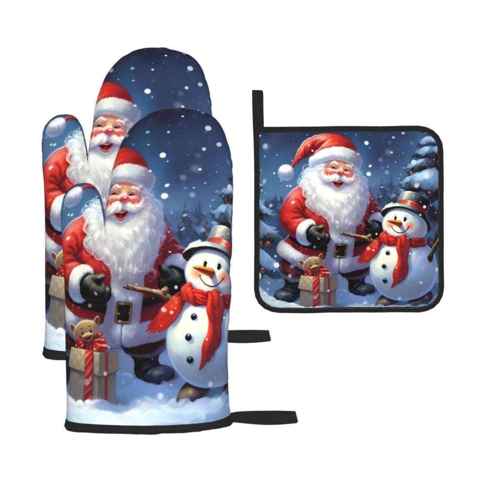 Weihnachten Weihnachtsmann Schneemann