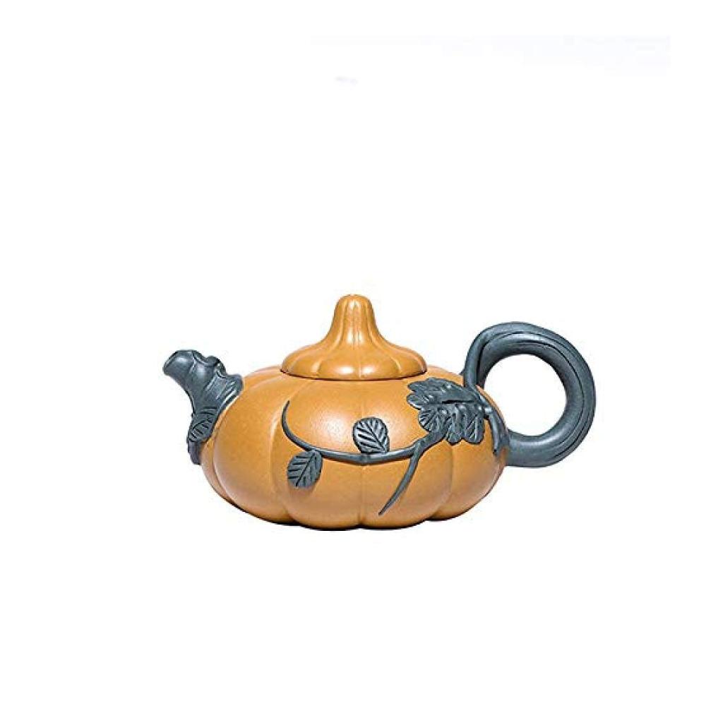 Handgefertigte Teekanne aus Zisha-Ton | Klassische chinesische 270 ml Teekanne für köstlichen Tee | Exquisite Teekanne für Genießer | Authentisches Teeset aus lila Ton
