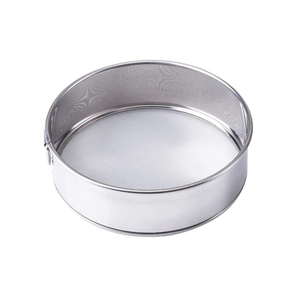 Premium Mehlsiebe Set aus Edelstahl - 3-teiliges Backzubehör für feinstes Backmehl und Puderzucker - Robuste Meshsiebe für professionelles Backen zu Hause