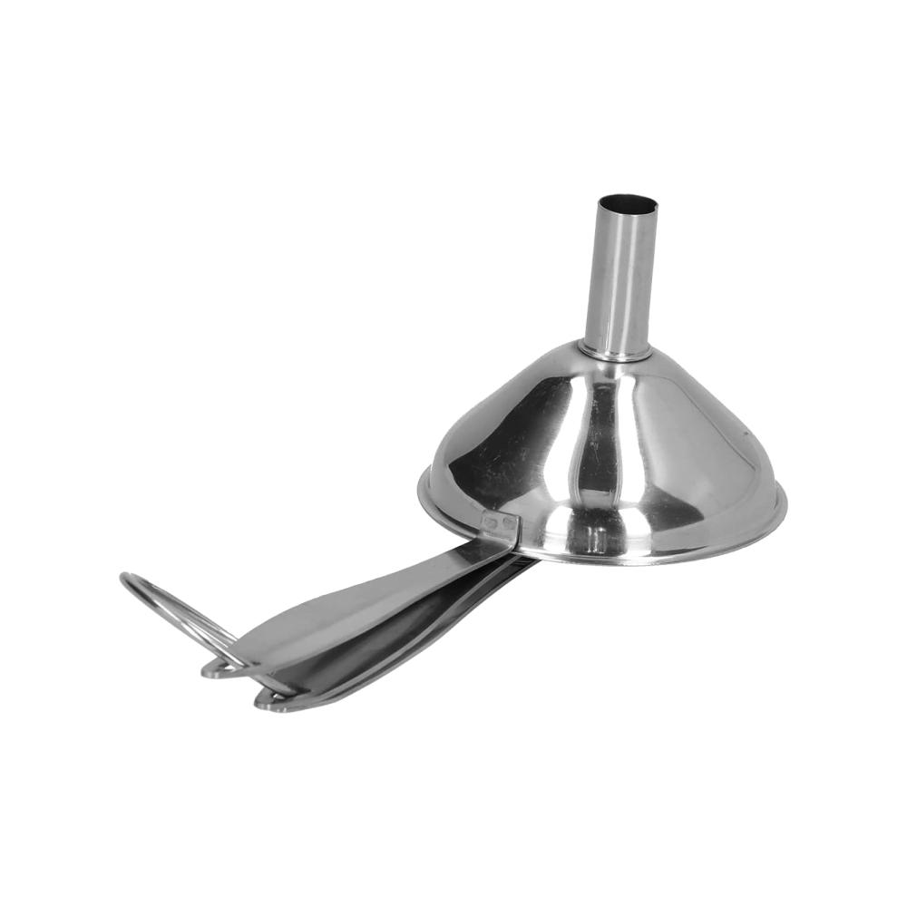 Entdecken Sie die Vielseitigkeit mit unseren hochwertigen Trichtern! 6er-Set für Flaschenbefüllung Küche und mehr. Kleine lebensmittelechte Metalltrichter für Zuhause. Praktisch und langlebig