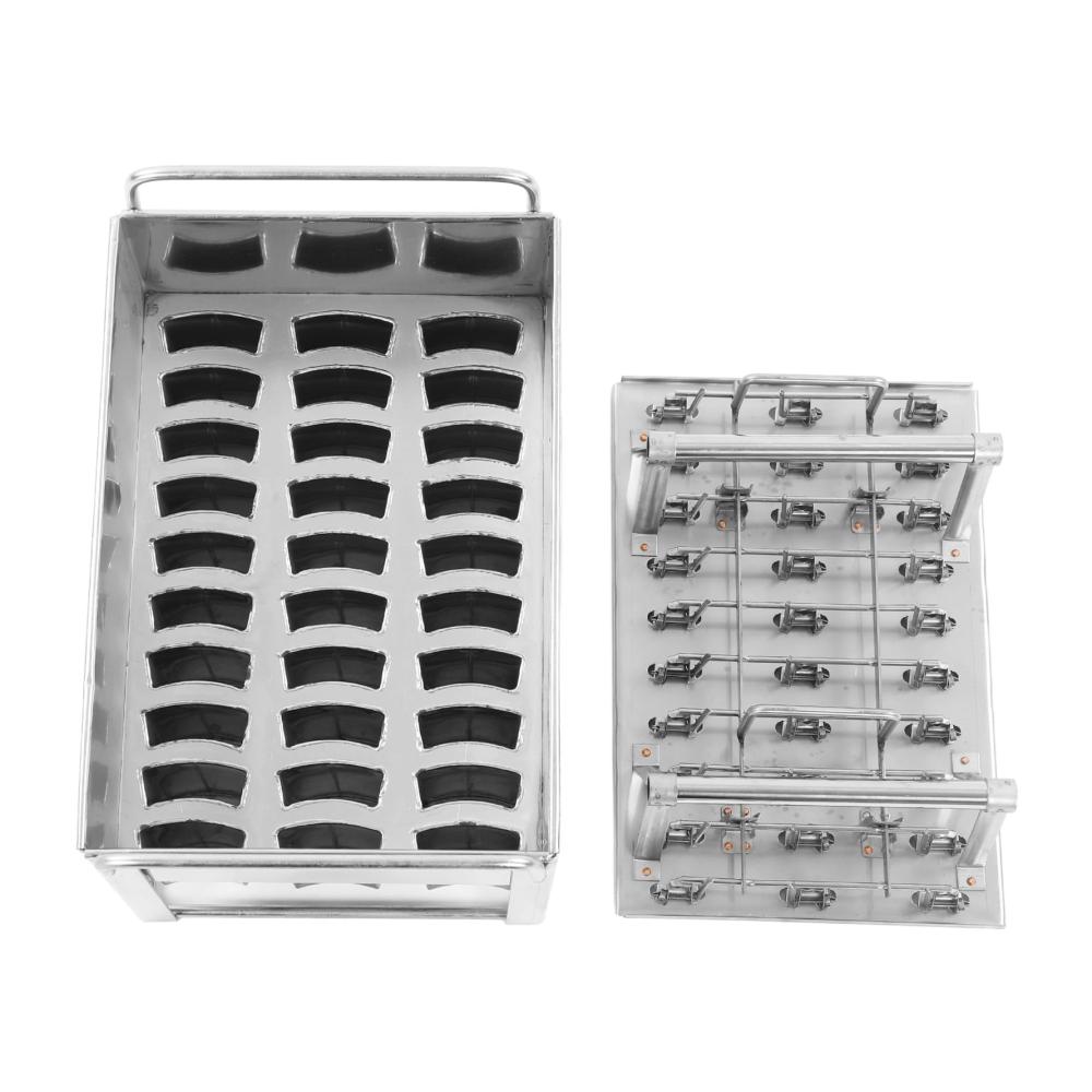 Entdecken Sie den Genuss mit unseren Edelstahl-Eis am Stiel-Formen - Set mit 30 hochwertigen Resistrust Eiscreme-Pop-Formen für Zuhause. Kreieren Sie leckere Eis-Kreationen! Perfekt für Ihr eigen