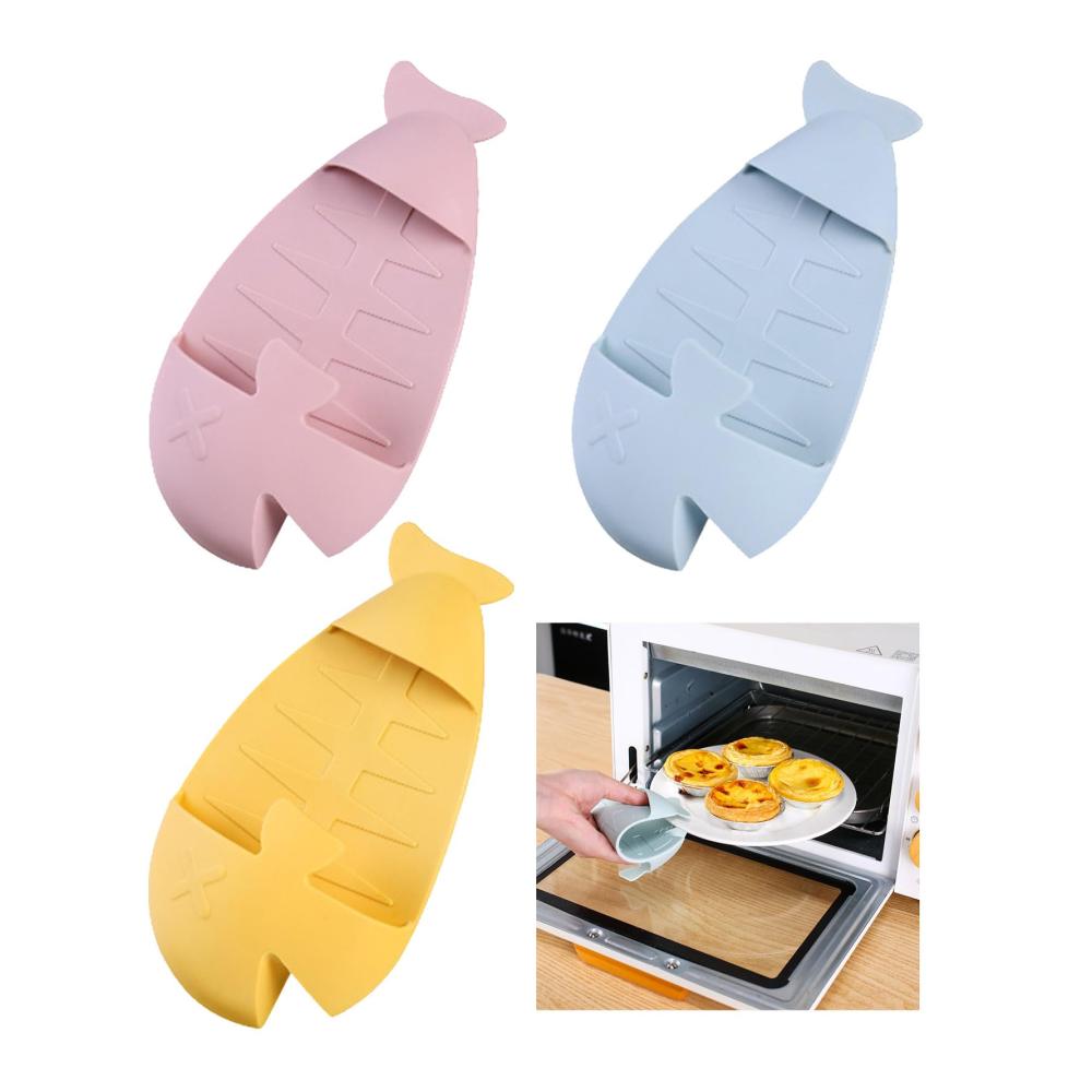 Schützen Sie Ihre Hände mit Stil! 3er-Set Silikon Ofenhandschuhe für Küche & Backen – Hitzebeständig rutschfest & niedlich gestaltet – Perfekter Griff für heiße Tö