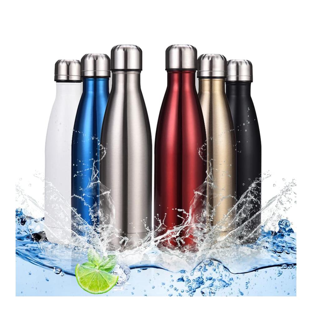 Flachmänner Edelstahl Trinkflasche Xaeiow Thermosflasche für Unterwegs | Auslaufsicher & Isoliert | Perfekt für Büro Sport Outdoor | 750ml (Blau