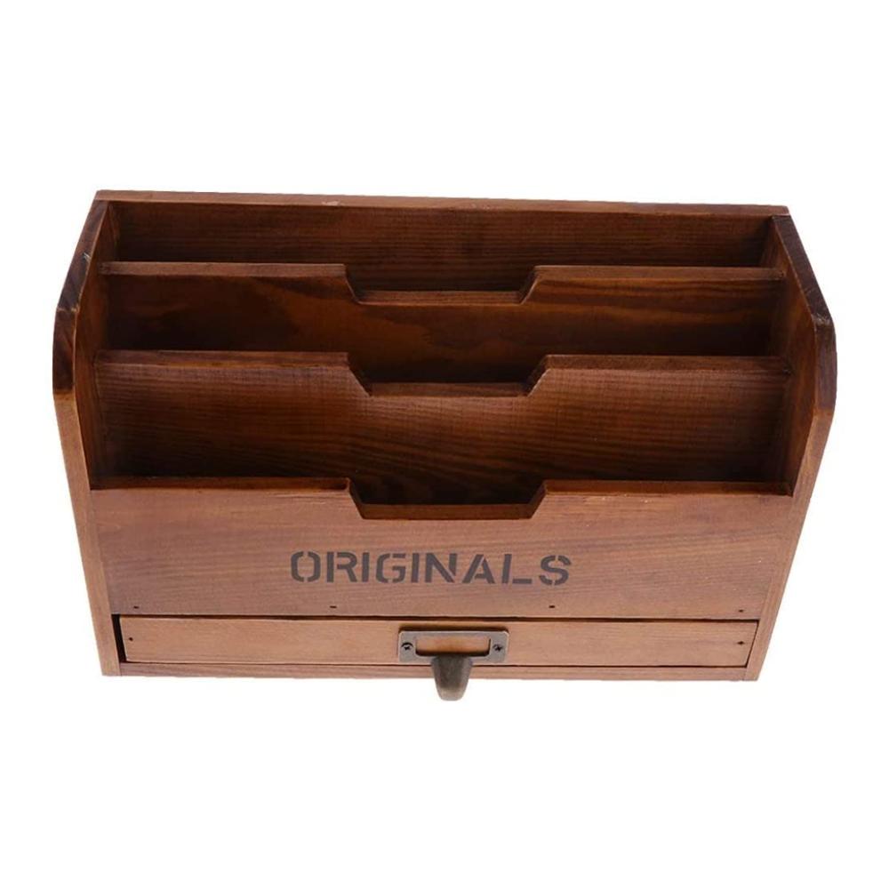 Hochwertige Vintage-Holz Buchstützen fürs Kinderzimmer | Dekorative Hängeboxen zur stilvollen Aufbewahrung von Büchern | Ideales Wanddekor für ein charmantes Ambiente | Praktisches Büroregal für Ordnung und Stil