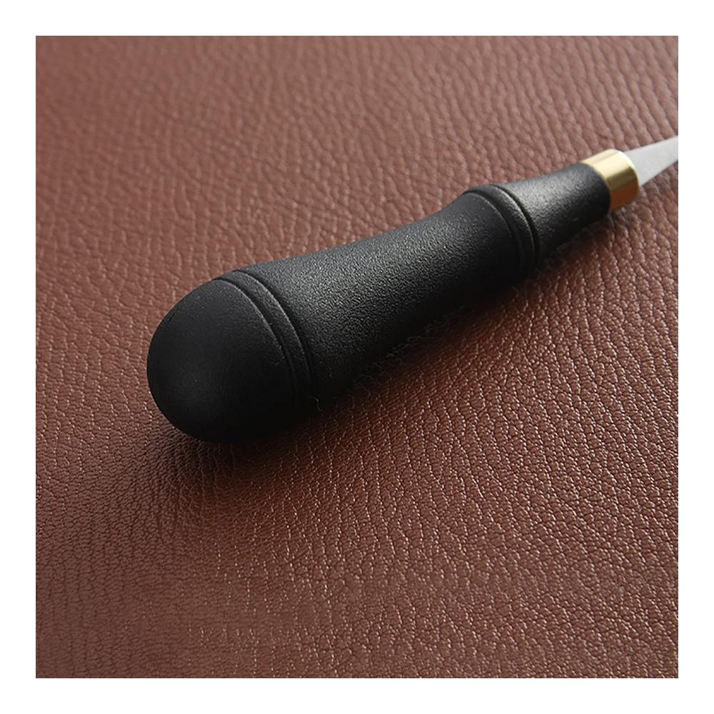 Premium Lederhandwerk Zubehör Set | Kratzer & Aufrauhen Werkzeuge | QCCD-01 (4mm Kopfbreite) | Perfekt für Lederbearbeitung Enthusiasten