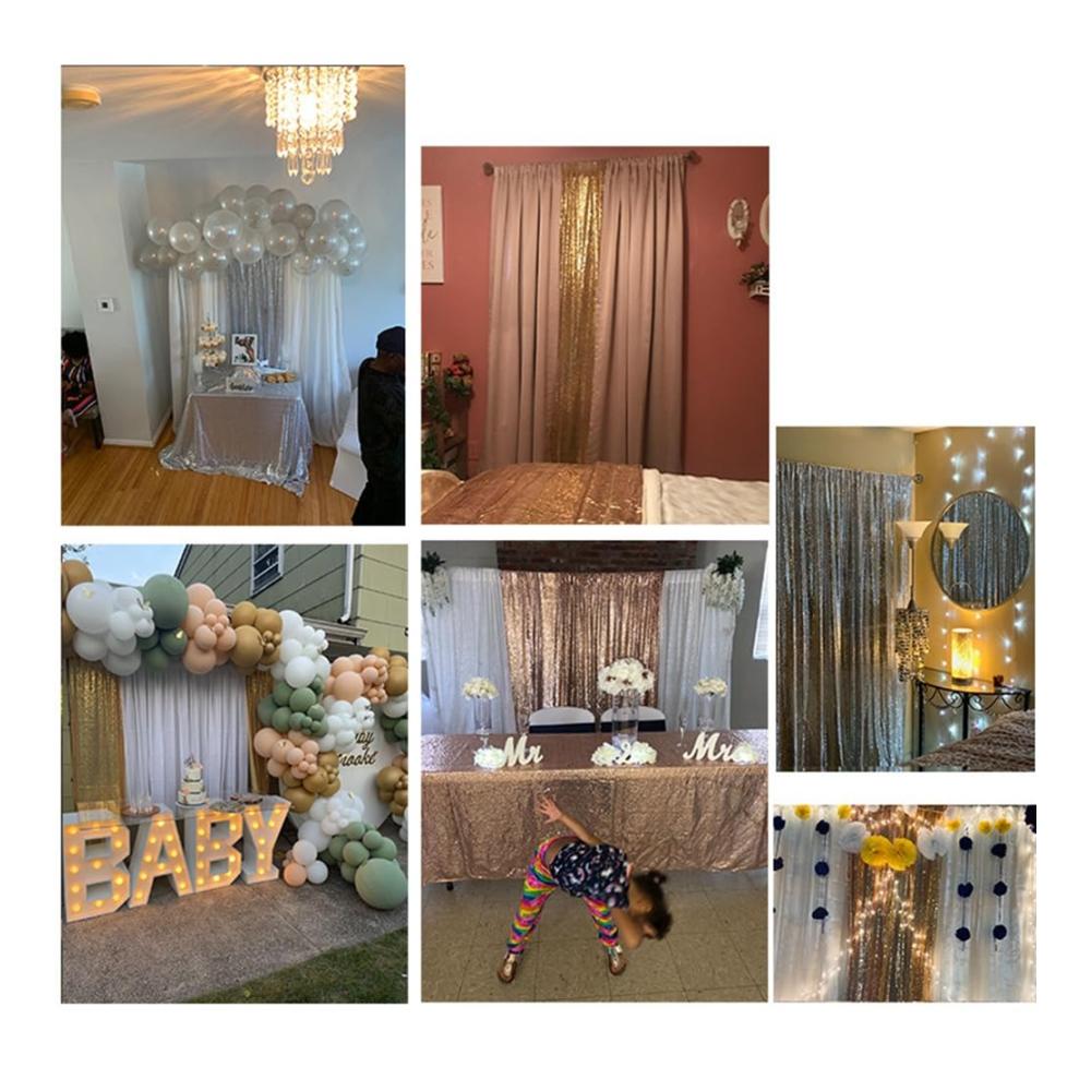 Entdecken Sie kreative Magie mit unserem exquisiten 3 Meter Paillettenstoff Glitzernde Textilien für einzigartige Näharbeiten DIY Basteln Hochzeit und Home Deko. Glamour pur! 130cm Breite Schwarz