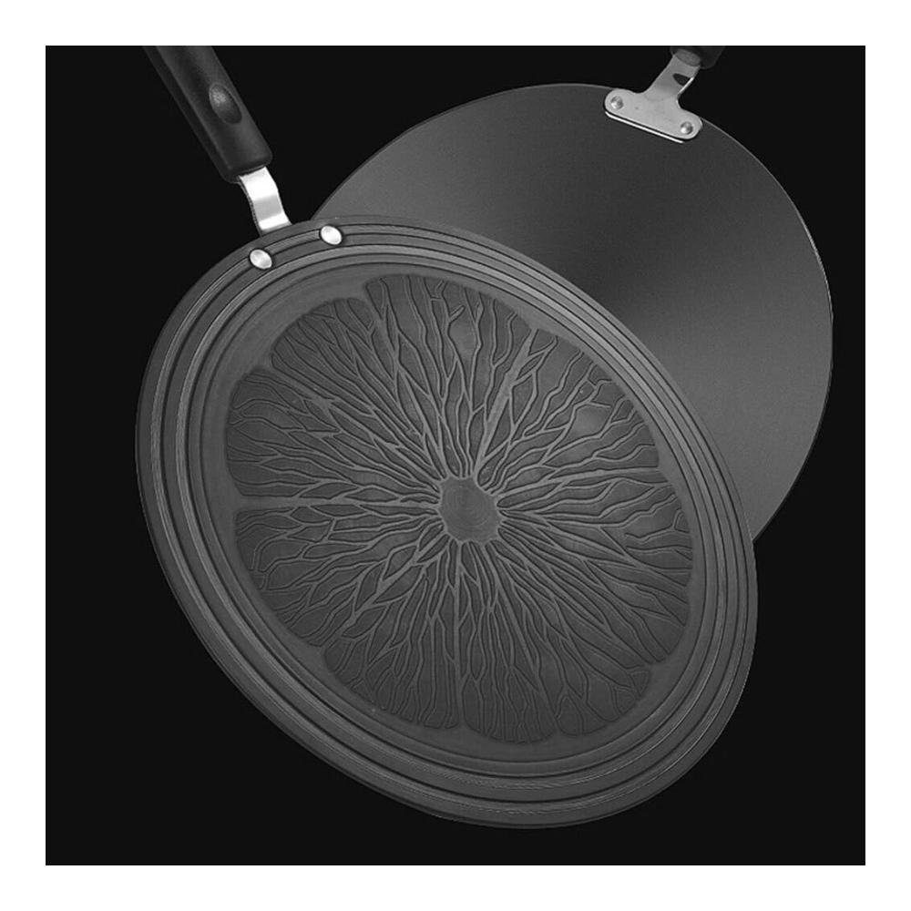 Erstklassige Crepe-Pfannen Aluminium-Wärmeverteiler für gleichmäßige Erwärmung auf Gasherdplatten - Langlebig & effizient für perfekte Crepes - Metall Wärmeleitungsplatte für optimale Wärmeleitung