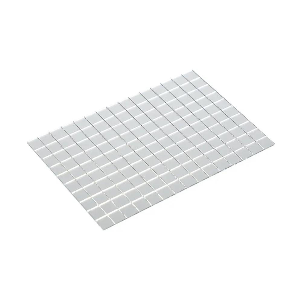 Entdecken Sie die Schönheit von Mosaikfliesen Selbstklebende Glas Mini-Quadratspiegel für kreative Badezimmer- und Wohnraumgestaltung - Einzigartiges DIY-Set für stilvolle Handwerks- und Hausdekorationen