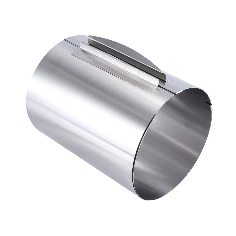 Entfalte Meisterhaftes Backen Verstellbarer Edelstahl-Tortenring für Perfekte Kreationen! Silberne Kuchenform Hoch 20 cm Backring Verstellbar und Stilvoll - Genieße Einfache Zubereitung und Präsentation. Backspaß Perfektioniert